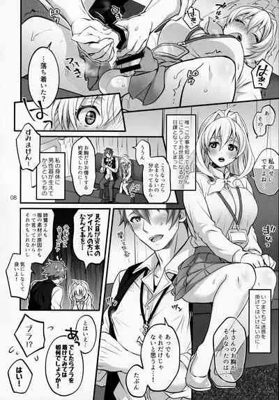 Futanari ni Natte Shimatta Taji Musho Manager no Watashi ga Eroerobiisuto de Wadai no Idol Tsunashi Ryu○suke-san to Himitsu no Shitagi Toreido