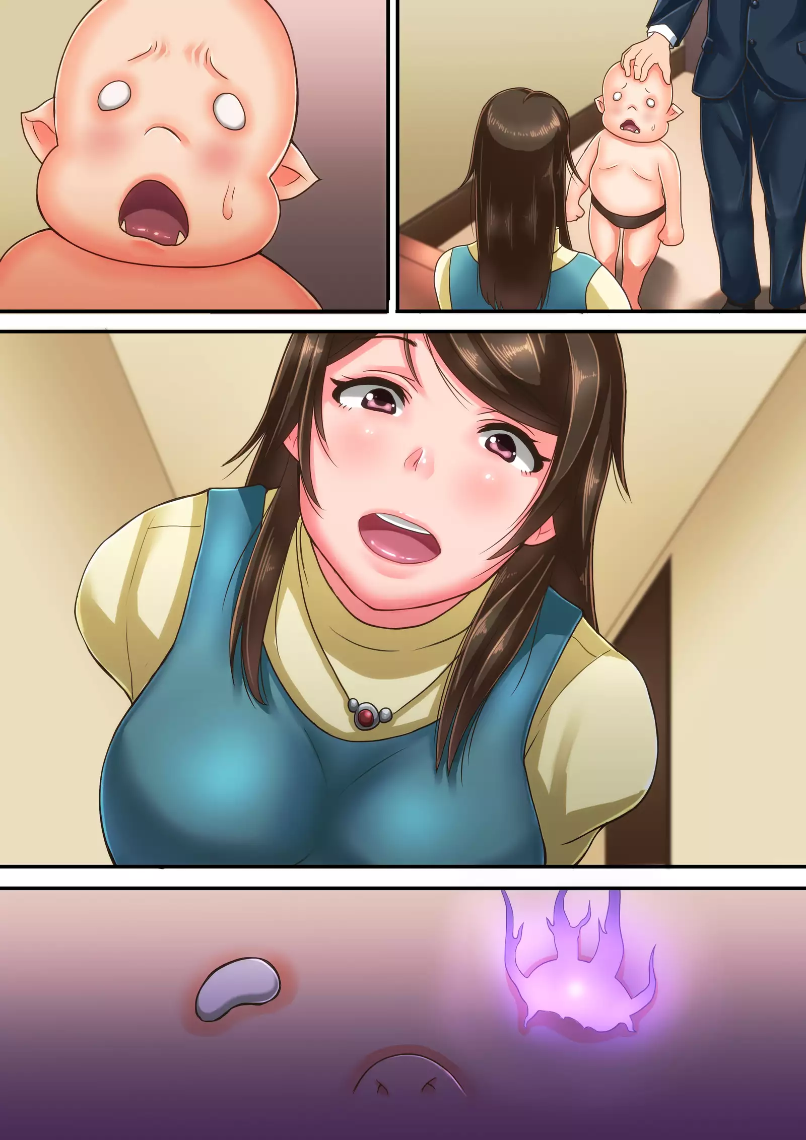 Boku no Niizuma ga Deatte Shimatta no wa Hinsei Geretsu na Saimin Orc deshita