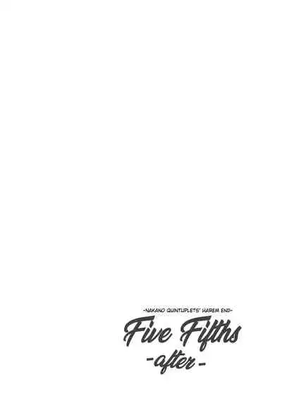 [Samurai Ninja GREENTEA] Gobun no Go -after- -Nakano-ke Itsutsugo Harem END- | Five Fifths -after- -Nakano Quintuplets' Harem END- (Gotoubun no Hanayome) [English] [syraku] [Digital]