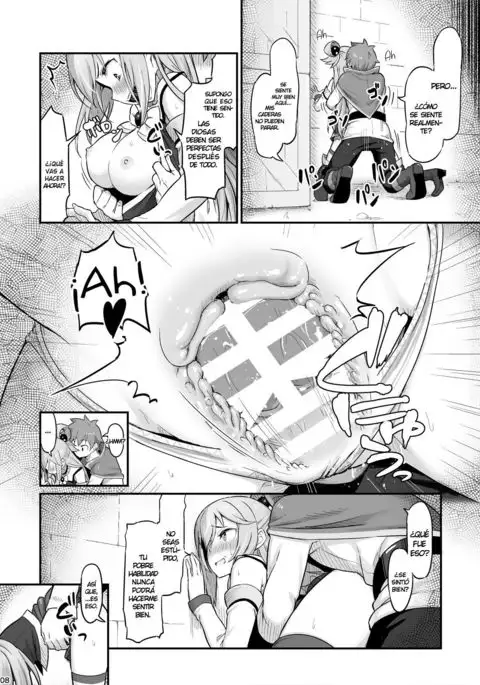 Damegami-sama wa Nomisugi ni Gochuui o!