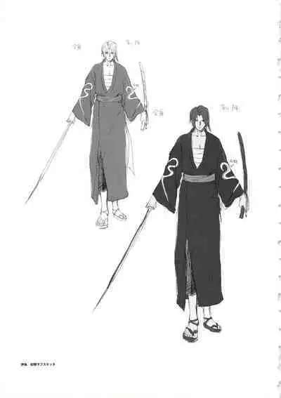 Hanachirasu - Initial Sketches and Unprocessed Illustrations - Selection