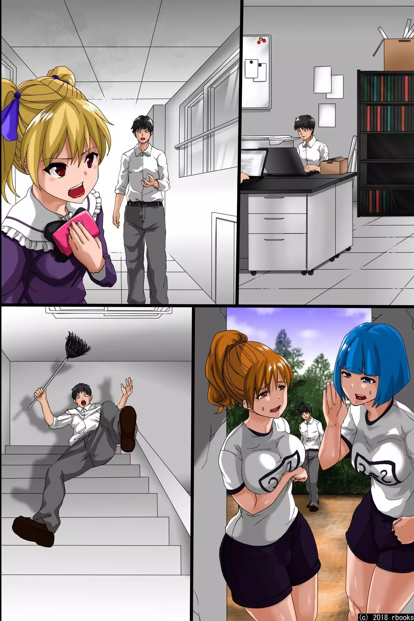 Academy controlled by one man ~ Time stop & hypnotic mind control