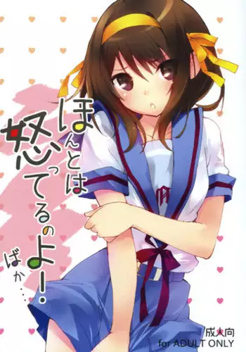 [Toward the Sky (Yuuka)] Honto wa Okotteru no yo! Baka... | I Really Am Angry! Idiot... (Suzumiya Haruhi no Yuuutsu) [English] [life4Kaoru]