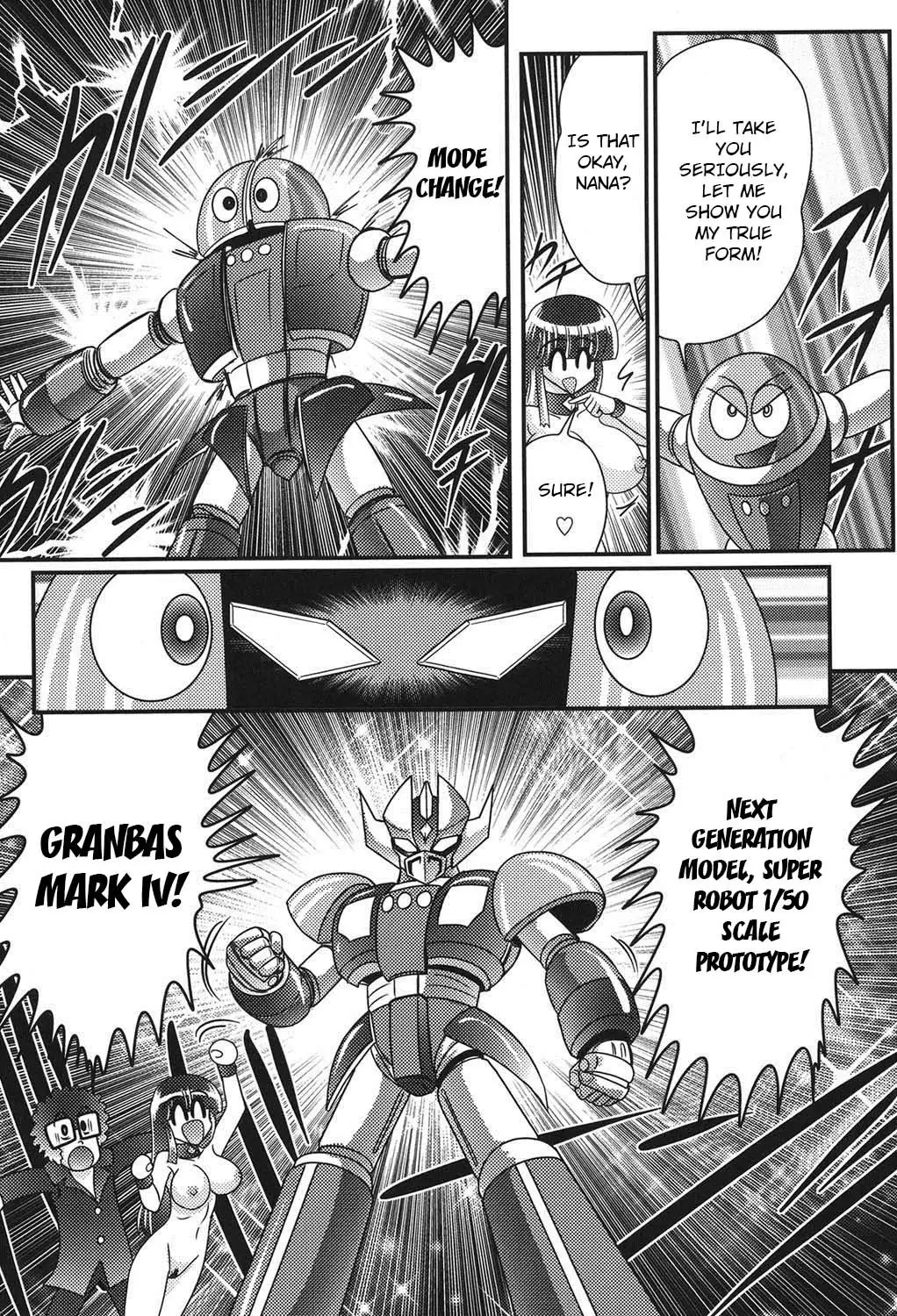 Sailor Fuku ni Chiren Robo Yokubou Kairo | Sailor uniform girl and the perverted robot Ch. 5