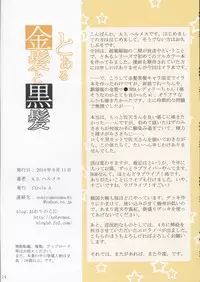 (C84) [Circle A (A.S. Hermes)] Toaru Kinpatsu to Kurokami (Toaru Kagaku no Railgun)