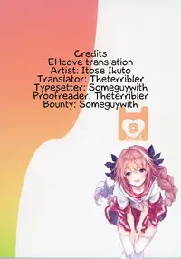 (C93) [H@BREAK (Itose Ikuto)] TakuCos Tokuiten Rankou Bokki Sekai Agartha | At-Home Cosplay Singularity Boner Sex World Agartha [English] [EHCOVE]