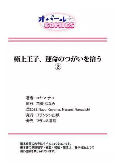 [ Hanabishi Nanami, Koya Manayu] Gokujou Ouji, Unmei no Tsugai wo Hirou。01-02|真命天子捡到命定爱人01-02[Chinese] [橄榄汉化组]