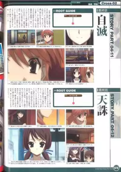 Cross Days Visual Fan Book