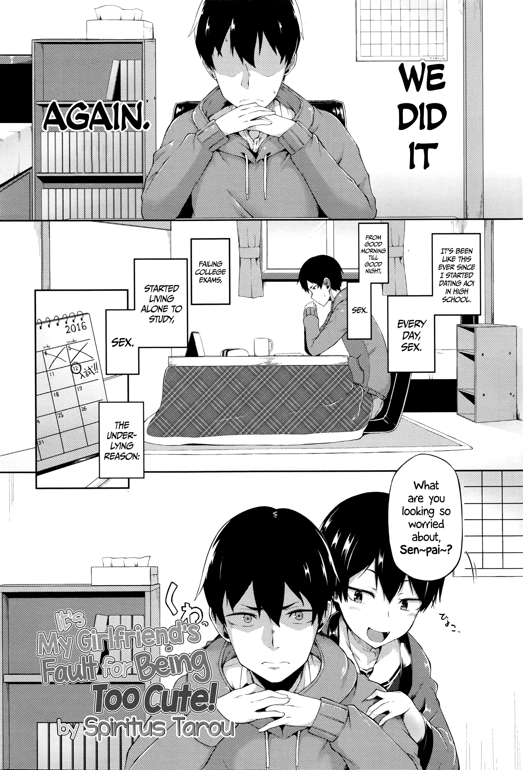 Ore no Kanojo ga Kawaisugiru no ga Warui | It's My Girlfriend's Fault for Being Too Cute! =CW=