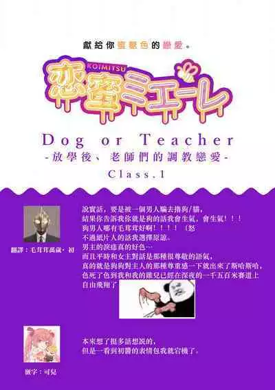 [Sechi] Dog or tīchā - hōkago, sensei-tachi no shitsuke ke ai - | Dog or Teacher-放学后，老师们的调教恋爱- Class.1-4 [Chinese] [莉赛特汉化组]
