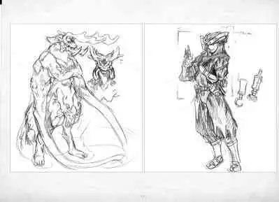 ALICESOFT ORION SCRIBBLES with CROQUIS ULTIMATE EDITION VOL.2 織音計画特別版 ラフ画集