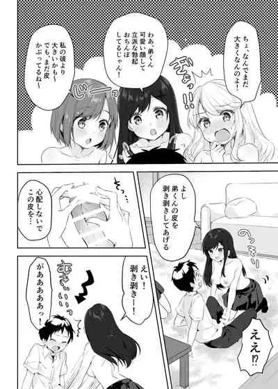Boku no Onee-chan to Tomodachi wo Nemurasete Osottemitara Kaeriuchi ni Atta