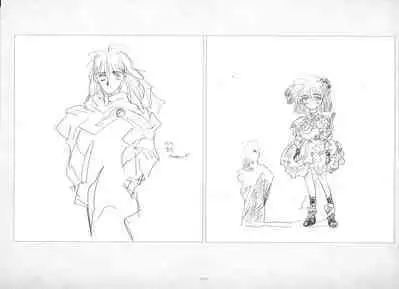 ALICESOFT ORION SCRIBBLES with CROQUIS ULTIMATE EDITION VOL.1 織音計画特別版 ラフ画集