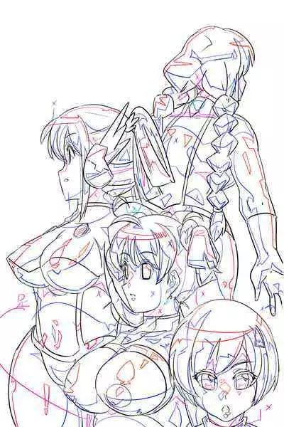 Naedoko ni Sare Haramu Heroine-tachi no Tatakai o Egaku Story