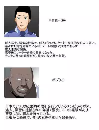 Boku no Suki datta Senpai Junsa ga Kokujin Mafia ni Netorarete Harande shimatta Hanashi