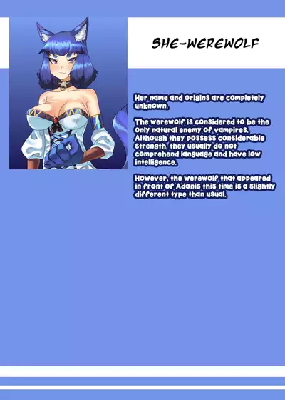 Shota Kyuuketsuki to Ikenie no Futanari Ookamihime | Vampire Shota and Sacrificial Futanari She-Werewolf