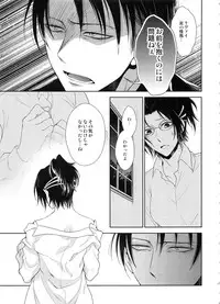 (C86) [RIX (Mamiya)] Kizutsui ta yoru ni (Shingeki no Kyojin)