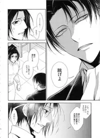 (C86) [RIX (Mamiya)] Kizutsui ta yoru ni (Shingeki no Kyojin)