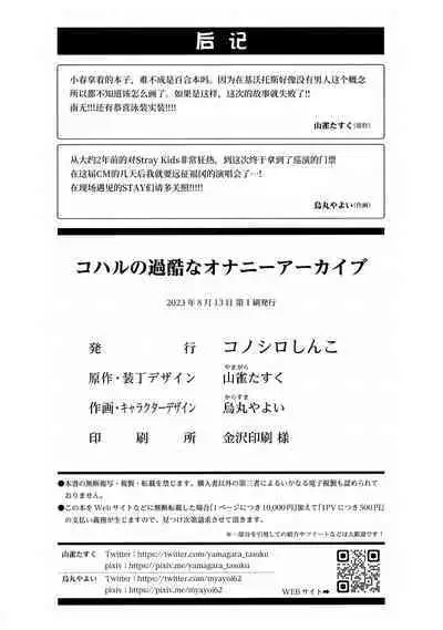 Koharu no Kakoku na Onanie Archive