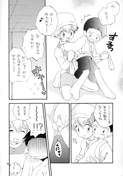 [Kuru Guru DNA (Hoshiai Hilo)] Seijitsu Na Hon (Digimon Adventure 02)