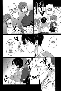 (Renai Survival 2) [KH. (Yuki)] Zenmon no Shachi, Koumon no Shachi. (Free!) [English] [Kintsugi Scans]