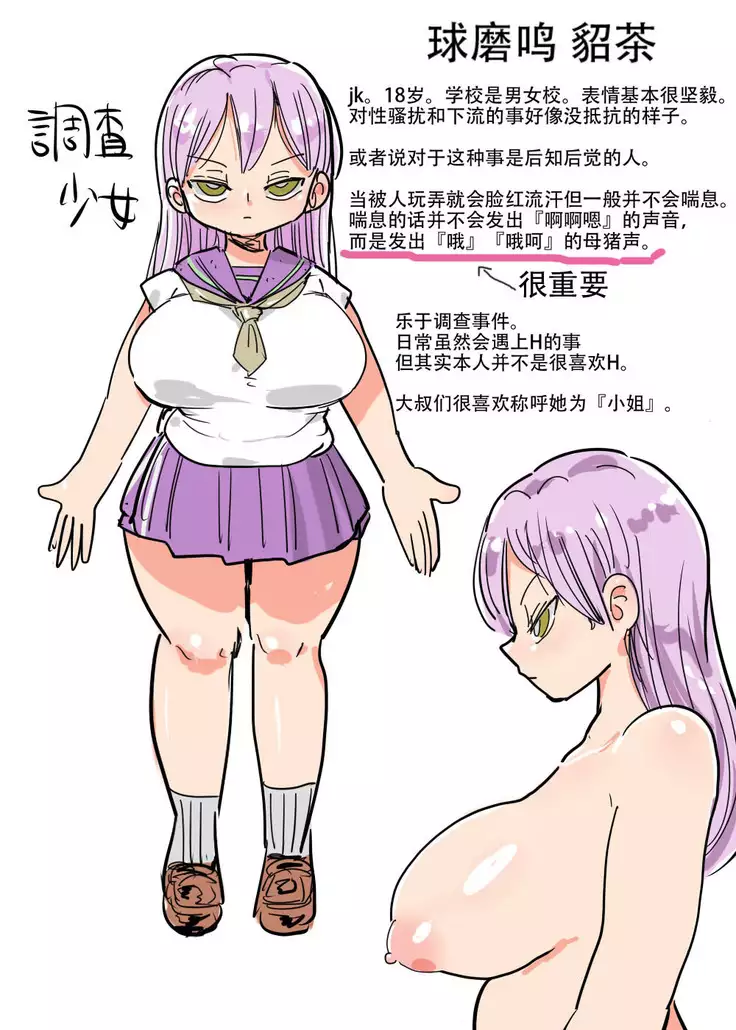 Nandemo Chousa Shoujo huru kara (chinese)