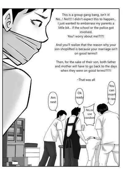 Boku no Me no Mae de Kaasan ga Conveni Tenchou ya Daigakusei-tachi ni Rinkansareta no wa, Mambiki wo Shita Boku no Sei da...! 【Hahaoya NTR】