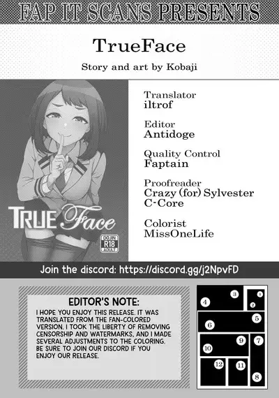 Himitsu no Kao | TrueFace