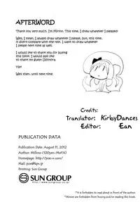 (C82) [100yenMoFA (Mirino)] Myonshoku | Myontancles (Touhou Project) [English] {KirbyDances}
