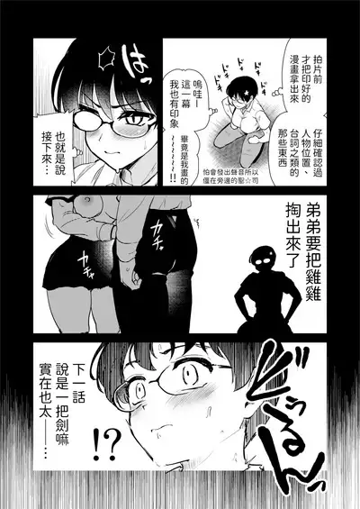 Jibun no Kaita Manga ga Jissha AV ni!? Sekkaku nano de Satsuei Genba no Kengaku ni Ittekimashita. | 我畫的色情漫畫被AV真人化了!? 因為機會難得所以去拍攝現場觀摩之後的心得感想
