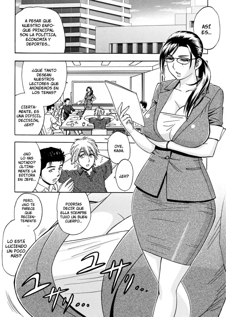 Bijin Henshuu-chou no Himitsu | El Secreto de la Hermosa Editora en Jefe Cap. 1-3