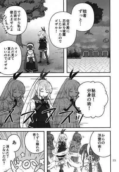 Shinobanu Ninja wa Yoru o Tobu