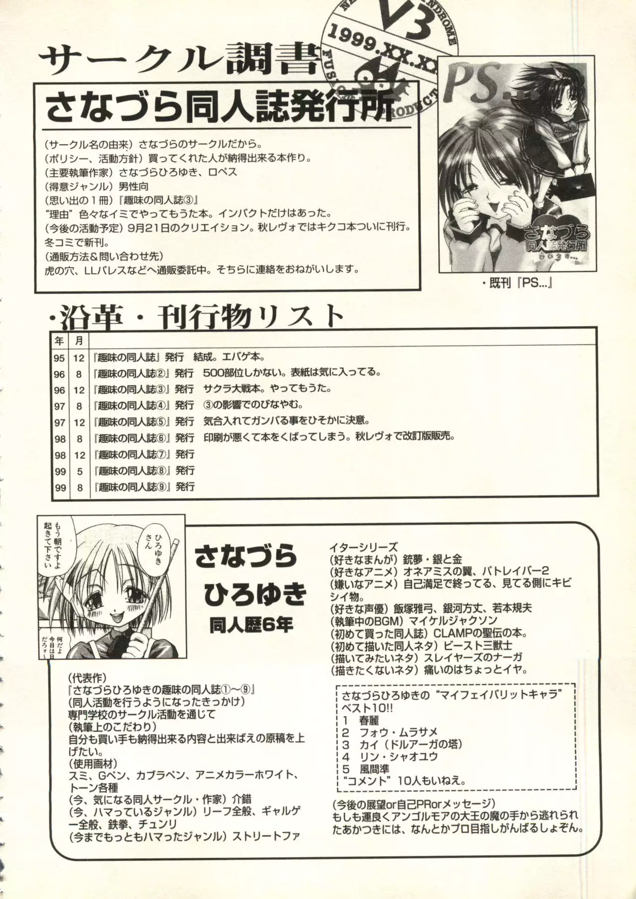 Bishoujo Shoukougun V3 '99 Summer Edition