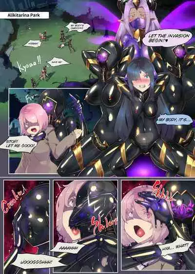 The story of the final fallen hero becoming a lewd, high ranking female officer. ーSHINING PEARL SQUAD: GAIN'S NEWEST EXECUTIVE.ー