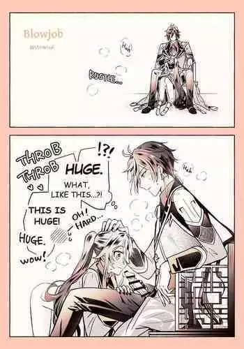 [stewsui] Zhongli x Hu Tao blowjob (Genshin Impact) [English]