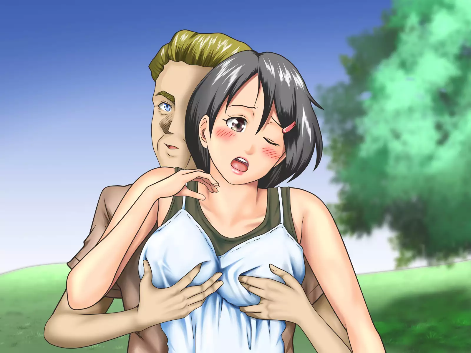 Working Holiday de Kaigai ni Sundeiru Kanojo ni Ai ni Itta Kekka…。