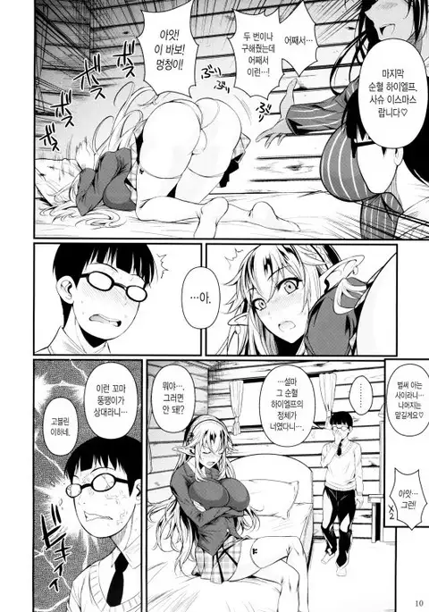 High Elf × High School series