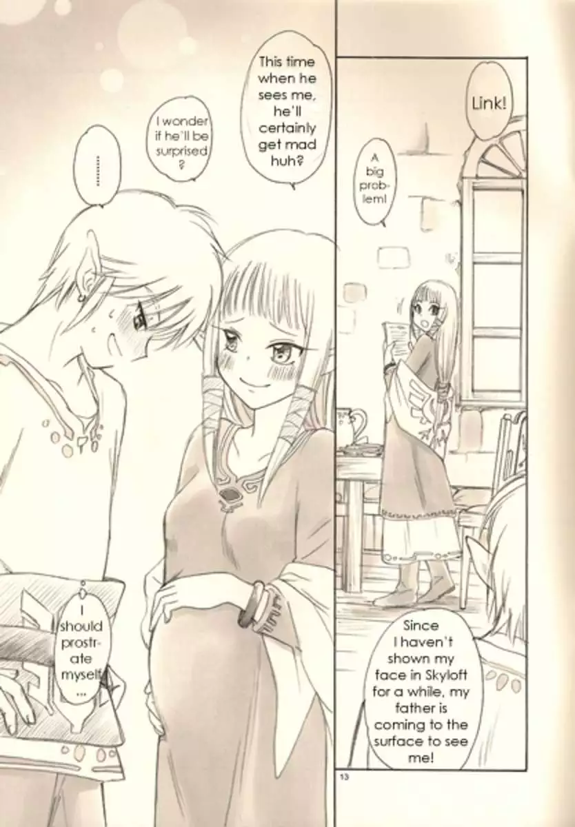 Quite erotic, not that erotic, a bit erotic Zelda