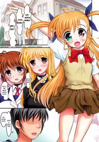 (C88) [STUDIO HUAN (Raidon)] ViviEin★HaRD Full Color Ban Platinum (Mahou Shoujo Lyrical Nanoha) [English] {BiriBiri}