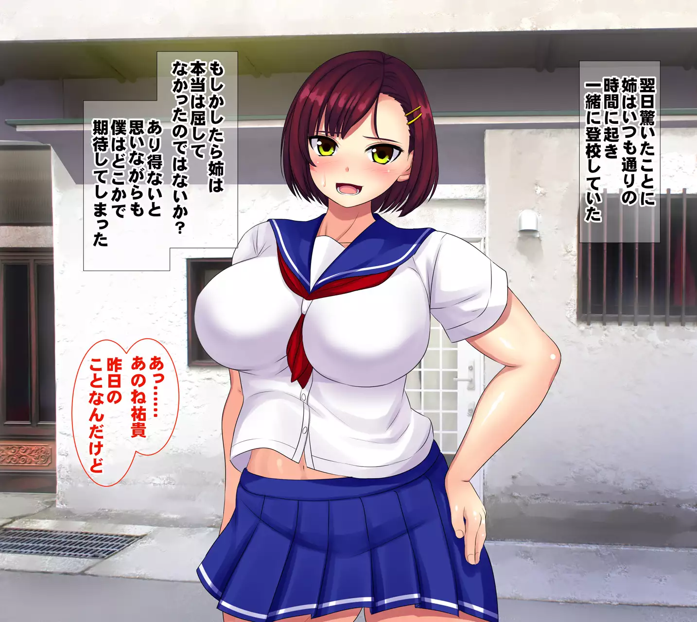 Boku no Tame ni Ijimekko ni Tachimukatta Ane ga Ima Me no Mae de Nakisakendemasu......