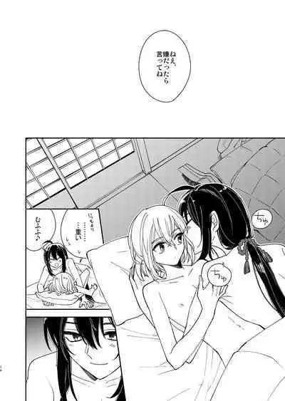 Kimi to Yoru、Soroi no Yume ga Mitainoda