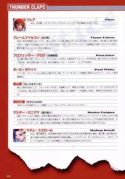 [Colors] Thunder Claps! Visual Fan Book + Trading Card Art