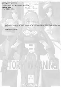 [Neo Frontier with Milk Size] Storm Warning (Chrno Crusade)