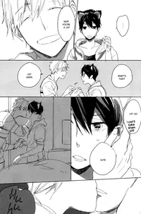 [mow (Shiine)] A Book Where Makoto and Haruka are all Lovey Dovey (Free!) [ENG] [Always Here Scans]