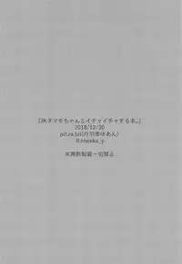 (C95) [pit.ra.bit (Niwaka Yuan)] JK Tamamo-chan to Ichaicha Suru Hon. (Fate/Grand Order)