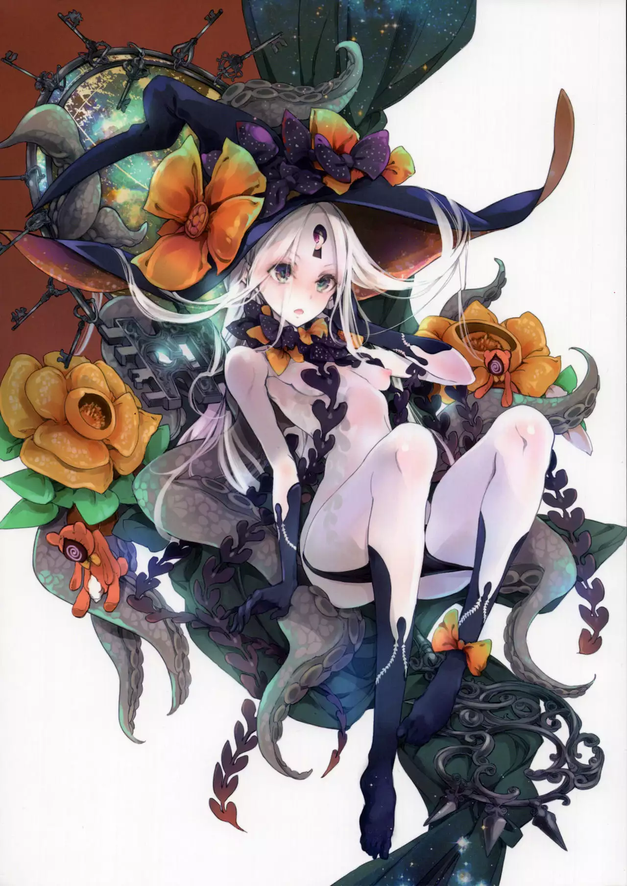 Sen no Ko o Haramu Mori no Shoujo - The girl of the woods with a thousand young =White Symphony=