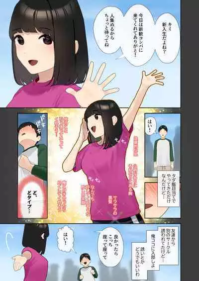 Boku ga Saki ni Suki datta Circle no Anoko ga Gatai no Ii Senpai ni Shojo o Ubawareru Hanashi