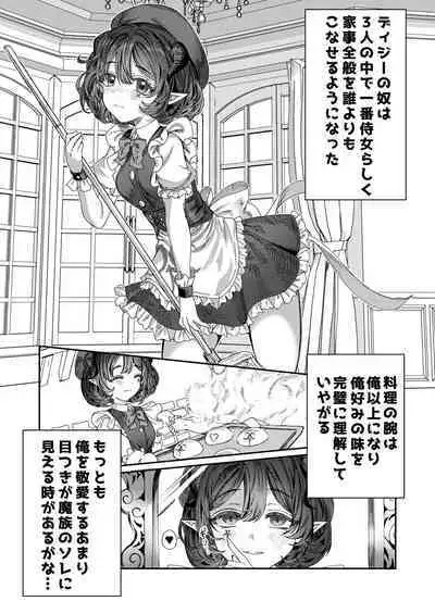 [Nokishita no Nekoya (Alde Hyde)] Dorei o Choukyou shite Harem Tsukuru ~Sodateta Dorei-tachi to Junai Harem H suru made no Hanashi~ "Manga Ban"