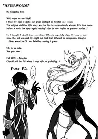 (C89) [CREAYUS (Rangetsu)] Flash Noise (Code Geass: Lelouch of the Rebellion) [English] [EHCove]