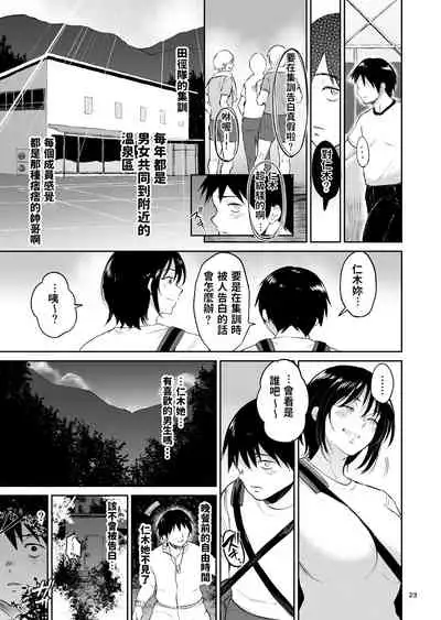 Minkan Gasshuku Rikujou Joshi Niki Minori to Hitome o Nusunde...